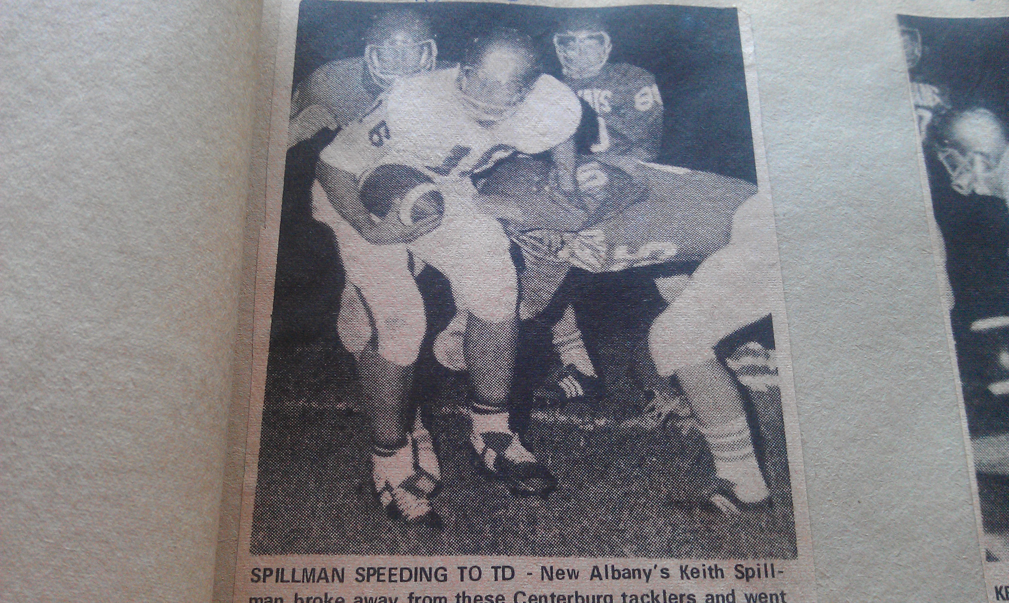 Spillman Speeding to TD against Centerburg
